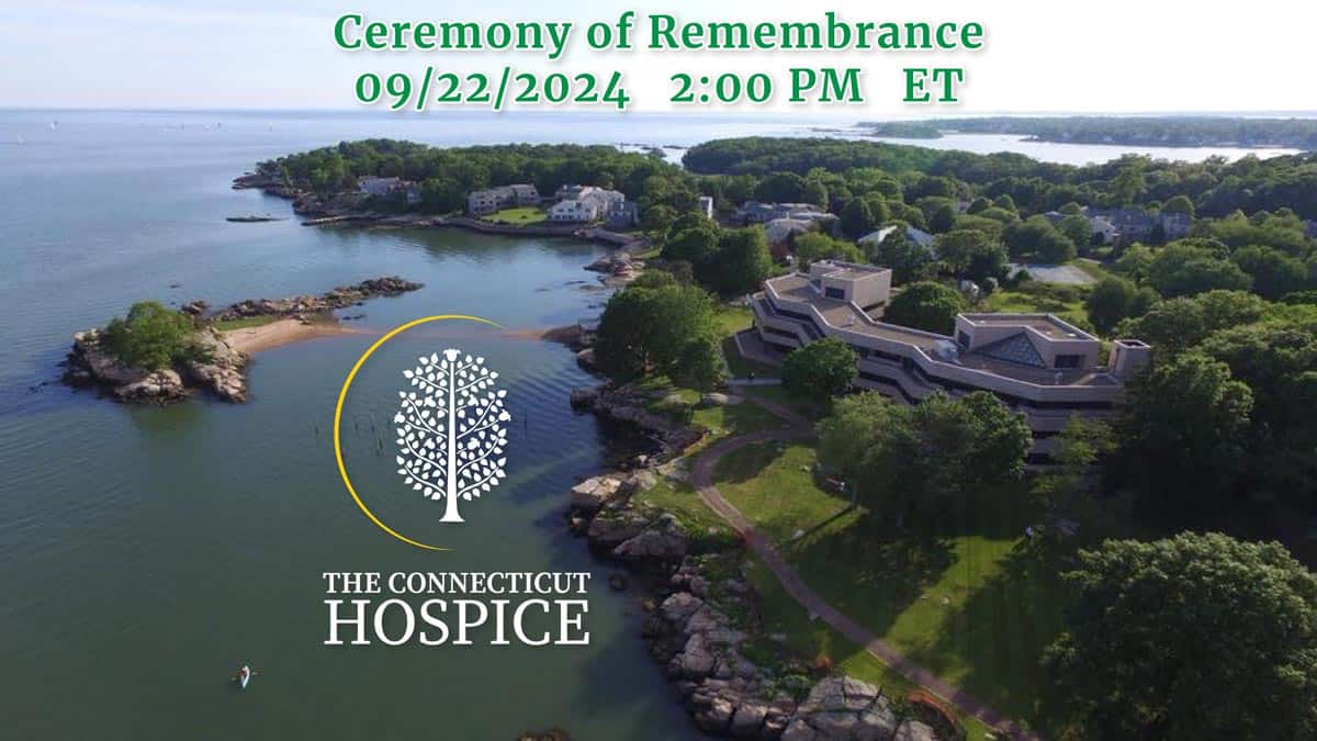 Ariel view of Connecticut Hospice Ceremony Of Remembrance 2024