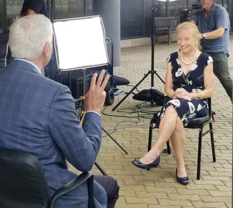 CEO, Barbara Pearce Interviewed by CBS about Connecticut Hospice